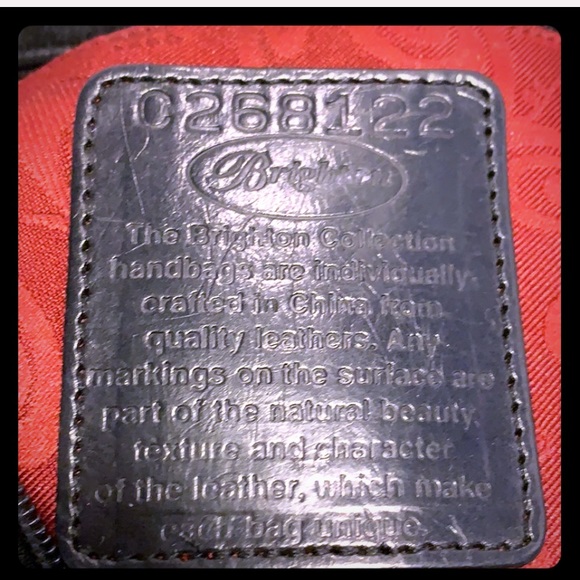 Brighton Black Leather Shoulder Bag NWOT with Beautiful Silver Embellishments - Picture 13 of 16